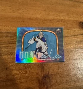 Jordan Binnington 2024-25 Upper Deck Series 2 Ooh La La Holo SP NRMT+ St Louis - Picture 1 of 2