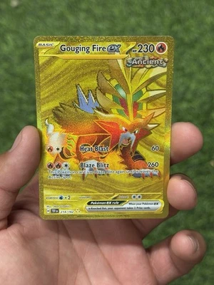 Gouging Fire ex 214/162 SV05: Temporal Forces Holo - Image 1 of 2