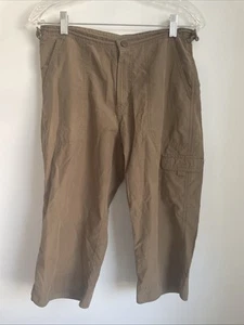 Columbia Capris Womens Size SMALL Brown Outdoor Hiking V24 - Picture 1 of 4