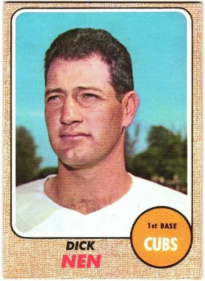 1968 Topps - High # Dick Nen #591 - Image 1 of 2