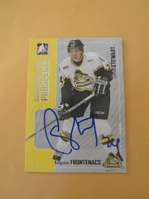 Chris Stewart Signed Kingston Frontenacs OHL Card Colorado Avalanche  Foto 1 de 2