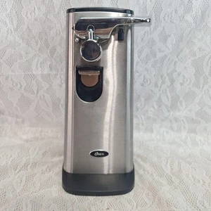 Oster FPSTCN1300 Tall Electric Can Opener, Stainless Steel Bottle Retractable - Picture 1 of 8