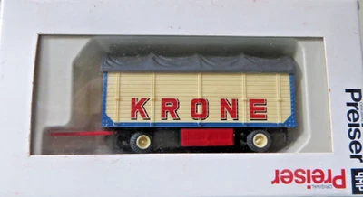 Preiser 21023 H0 Packwagen "Zirkus Krone" mit Plane in OVP - Bild 1 von 2