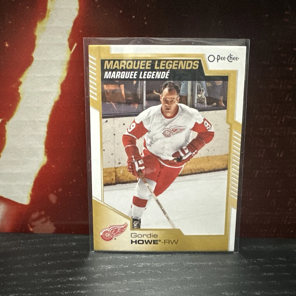 2020-21 O-Pee-Chee GORDIE HOWE Marquee Legends #546 Detroit Red Wings OPC - Image 1 of 2
