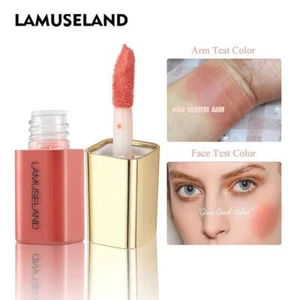 4Color Liquid Blush Blusher Mini Makeup Face Cosmetic ZY Natural Che Makeup W5Y5 - Picture 1 of 16