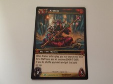 World of Warcraft: Dark Portal "KRALNOR" #220 Ally Trading Card