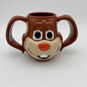 Nestle Quick Nesquik Bunny Vintage Plastic Cup Quicky Rabbit Mascot - Picture 1 of 8