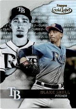 2020 Topps Gold Label [BB4] #92 Blake Snell - Tampa Bay Rays