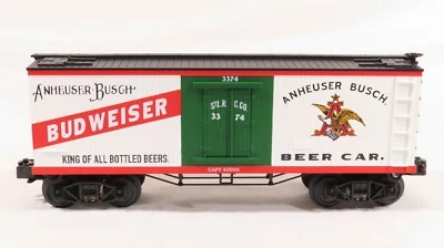 MTH 30-78028 AB - Budweiser 19th Century Reefer Car NIB - Image 1 of 3