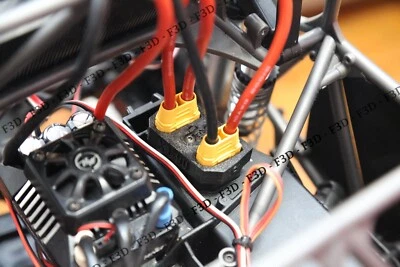 3D Printed XT90 Adapter Connection Brick FITS Traxxas UDR Unlimited Desert Racer - Image 1 of 4