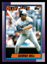 1990 Topps George Bell  Toronto Blue Jays #170 NM-MINT Baseball Card