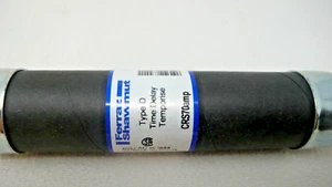 FUSIBILE AMPLIFICATORE FERRAZ SHAWMUT CRS70, TIPO D, RITARDO TEMPORALE, 600VAC 10kA IR - Foto 1 di 4