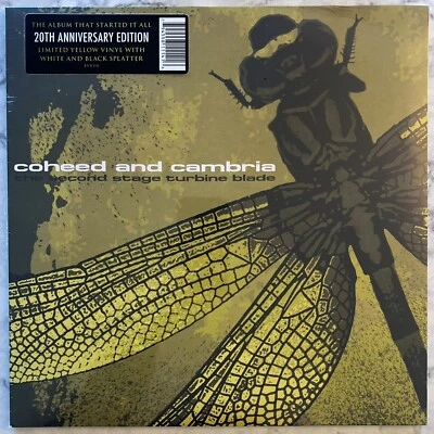 Coheed And Cambria  "The Second Stage Turbine Blade" Yolk Yellow Splatter/2500 - Image 1 of 3