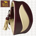 Premium Windhundhalsband Vollleder WOZA Rindnappa Greyhound Lederhalsband  W9699