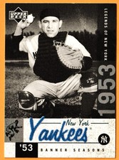 2001 Upper Deck Legends of New York Yogi Berra #145 New York Yankees