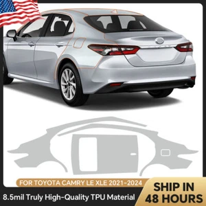 For Toyota Camry LE XLE 2021-2024 Sunroof Precut Paint Protection Film Clear PPF - Picture 1 of 20