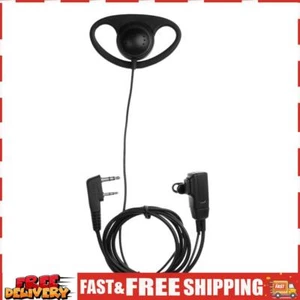2-poliges Walkie-Talkie-Headset-Zubehör für Baofeng Kenwood Puxing TYT Radio ~ - Afbeelding 1 van 12