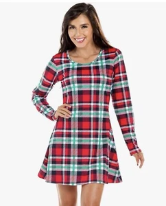 Tipsy Elves Damen KARIERTES WEIHNACHTEN Kleid Gr. XL - NEU - Bild 1 von 4