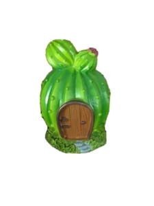Fairy Garden CACTUS HOUSE New - Picture 1 of 3