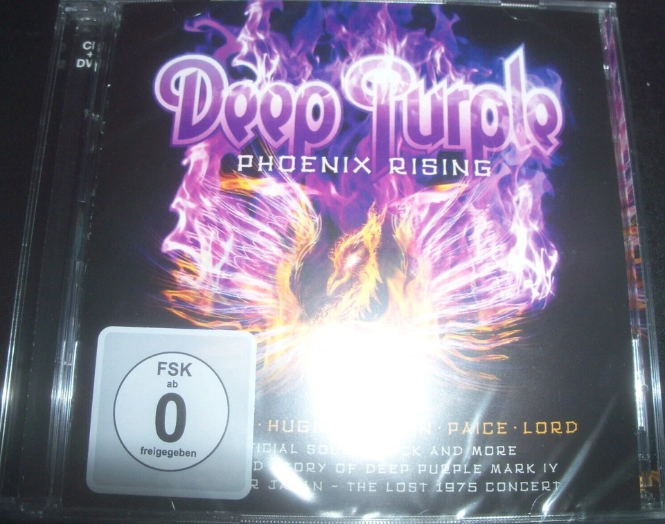 Phoenix Rising 2 Disc Set Deep Purple 2011 CD