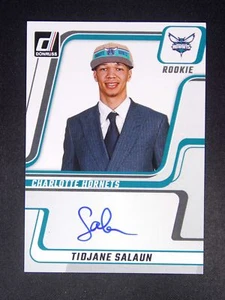 2024-25 Panini Donruss Tidjane Salaun RC Rookie Next Day Auto SSP - Picture 1 of 2