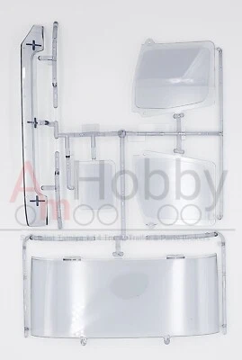 Tamiya 19115372/9115372 Mercedes-Benz Actros  1851 & 3363 S-parts, Cab Windows - image 1 of 4