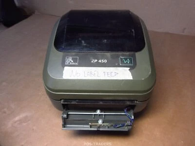 Zebra ZP450 stampante termica diretta per etichette con codici a barre 104 mm... - Immagine 1 di 4