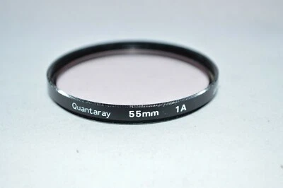 Quantaray 55 mm 1A Screw-In Filter Made in Japan (U2-130) - Image 1 of 3