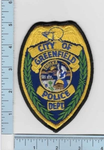 Greenfield California Police Dept Shoulder Patch Vintage Obsolete New - Picture 1 of 2