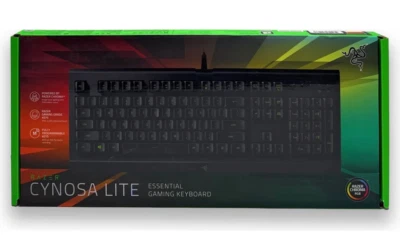 Razer Cynosa Lite schwarz Gaming Tastatur German DE Layout QWERTZ Keyboard NEU - Bild 1 von 4