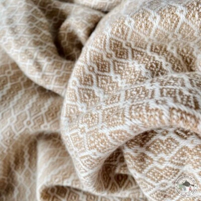 Cashmere Cover " Tanthali (तान्थली)" - Handmade From Nepal, Bedspread - Image 1 of 4