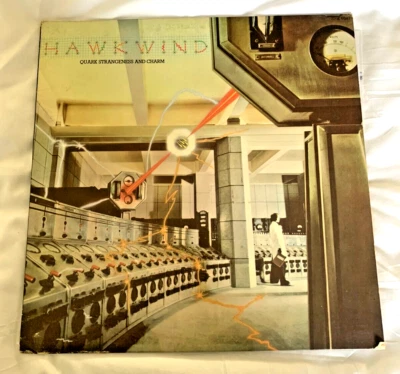 Rare Hawkwind Quark Strangeness and Charm 1977 Sire Inner Sleeve Vinyl is NM - Image 1 of 4