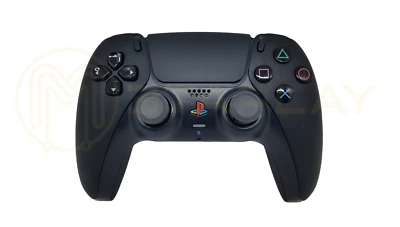 PS5 Dualsense controller Black with Retro Buttons, TMR Joysticks and Gulikit cap - Image 1 of 4