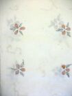 4 x A4 Sheets of Light Mulberry Papers Cream with Flowers New