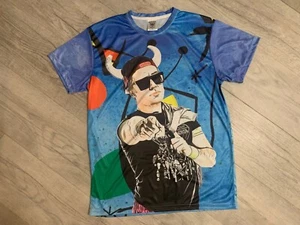 MEGA PARK Shirt United Party People Mallorca Malle Größe M Lorenz Büffel blau - Bild 1 von 4