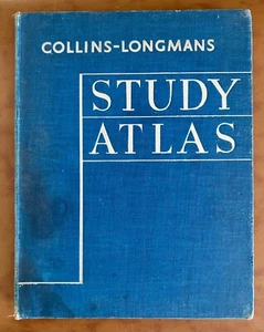 Collins-Longmans Studienatlas der Welt vollfarbige Karten 1939 Ausgabe - Bild 1 von 14
