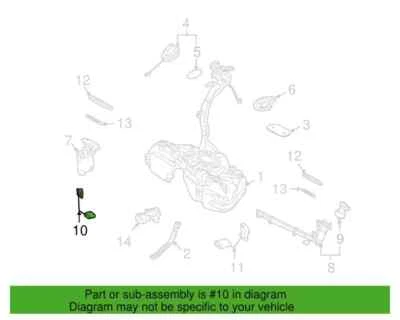 Medidor de combustível 2045400717 Mercedes Benz CLS63 AMG CLS550 CLS400 12-18 unidade de envio - Imagem 1 de 3