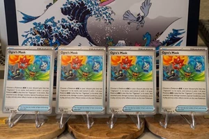 4 Pokemon Ogre's Mask 159/167 Twilight Masquerade NM Playset - Picture 1 of 1