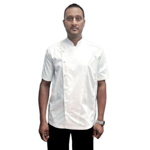 Short-Sleeve Chef Jacket Work Wear Chef Uniform Chef Coat
