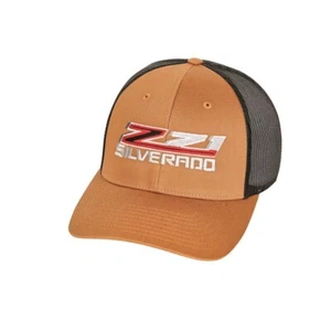 Chevrolet Silverado Z71 Brown and Black Mesh Hat - Picture 1 of 2