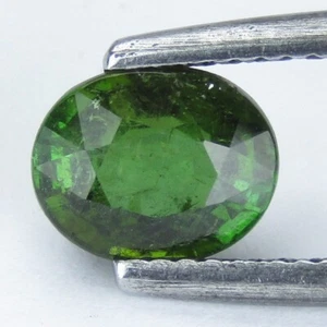 2.08Cts Genuino Increíble Turmalina Verde Natural 8.2X6.6mm Forma Ovalada - Imagen 1 de 6