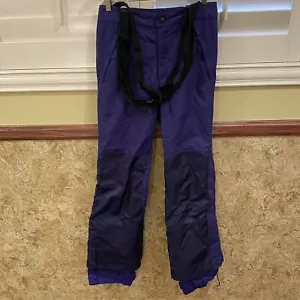 Pantalones con tirantes Patagonia esquí snowboard talla 32 (grande) para mujer bolsillos morados - Imagen 1 de 17