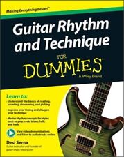 Guitar Rhythm and Technique for Dummies, Book + Online Video & Audio Instruction