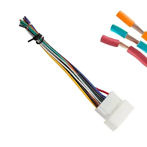 Arnés de cables estéreo para radio de coche 70-7005 para Mitsubishi Lancer 2007-2011 2008-2017 - Imagen 1 de 9