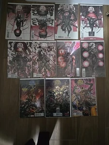 Age of Ultron #1-4, 6-9 1:25 Kim Variants Lot Set Plus 2 Alternate 1 Covers & 10 - Picture 1 of 12