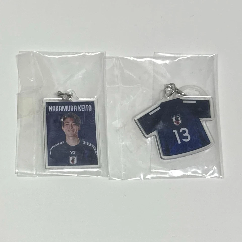 Samurai Blue Japan Soccer Team Keychain - Keito Nakamura Player Accessory - Image 1 of 1