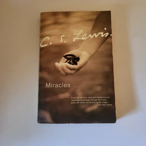 Miracles by Lewis, C. S. Paperback Christian Apo;ogetics Book - Picture 1 of 5