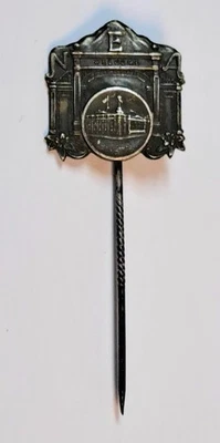 Antiguo Stickpin de Convención de la Asociación Nacional de Educación 1913 Whitehead & Hoag Foto 1 de 4