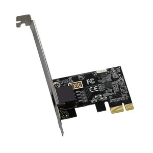 2X(PCIE to RJ45 Card 10/100/1000Mbps RJ45 PCI Express Converter LAN5399 - Picture 1 of 10