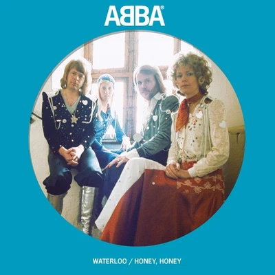 ABBA Waterloo (Swedish)/Honey, Honey (Swedish) (Vinyl) 7" Single Picture Disc - Image 1 of 2
